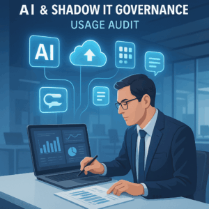 AI and Shadow IT Governance – usage audit for identifying unsanctioned apps and AI tools in business